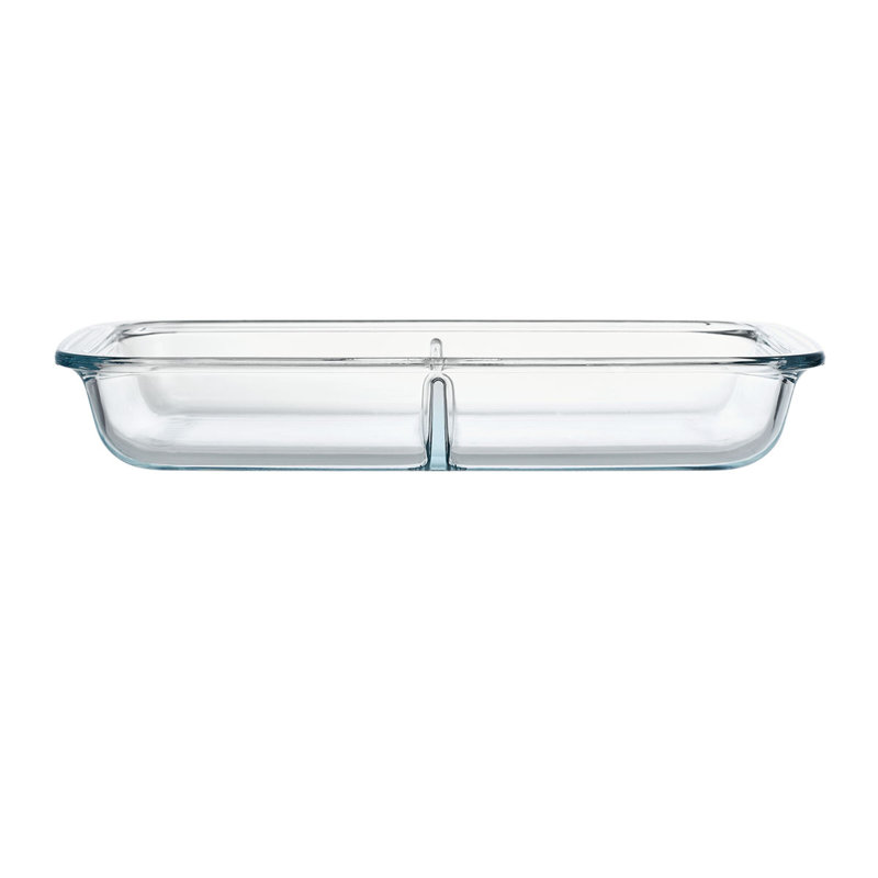 Pfaltzgraff 1.7-Quart Divided Glass Baking Dish