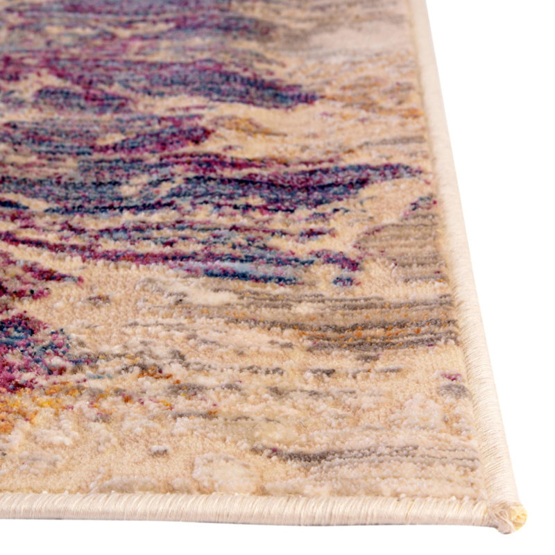 Tapis Red Barrel Studio® Imersion Deepa, Tapis de couloir 2 pi x 6 pi