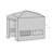 6' W x 8' D Greenhouse