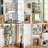 4 Tier Over The Toilet Storage With Drawers, Heavy Duty Bathroom Stand Organizer Metal Shelves For Laundry-395046221