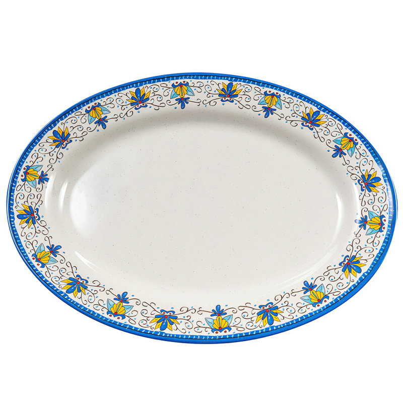 OP-618-SL – 18" X 13.5" Oval Platter