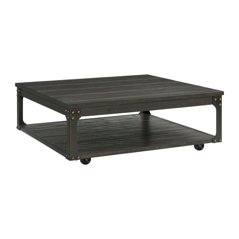 Bohannan Solid Wood Top Coffee Table