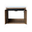 Armoire de salle de bain 24 po avec lavabo - imitation murale en résine au fini chêne-1437850948