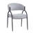 Aadian 19.75'' H Fabric Upholstered Metal Side Chair-322259006