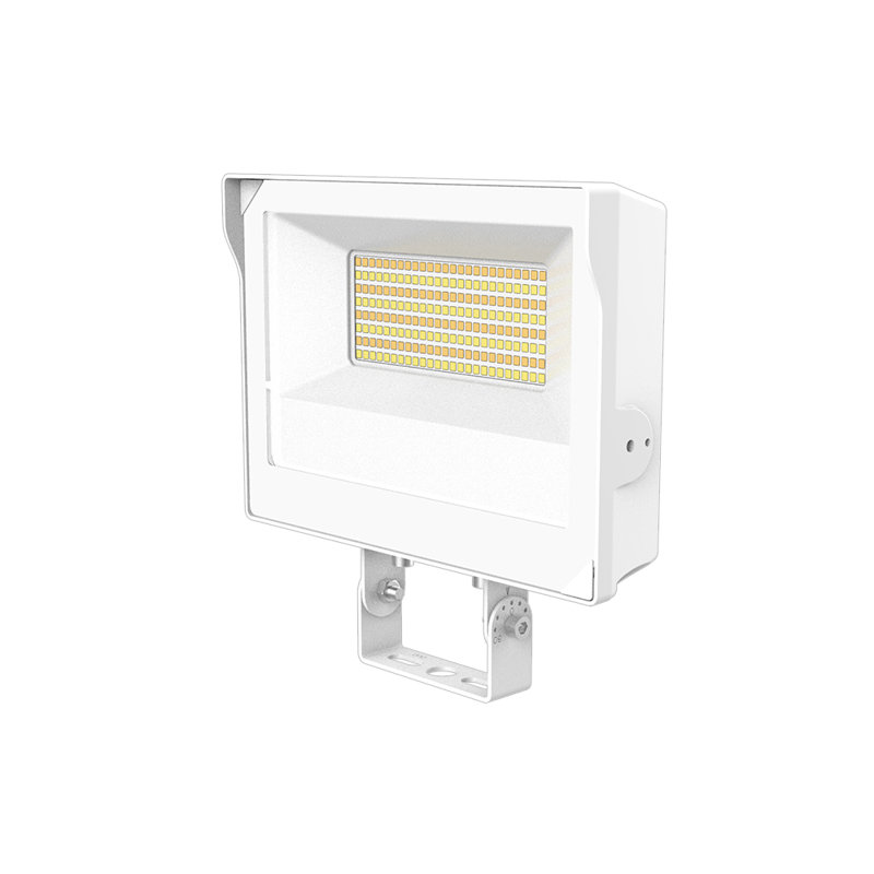 175-Watt Equivalent Integrated LED Flood Light Adjustable 4500-8400 Lumens and CCT with Photocell