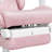  Velvet Gaming Chair - Pink