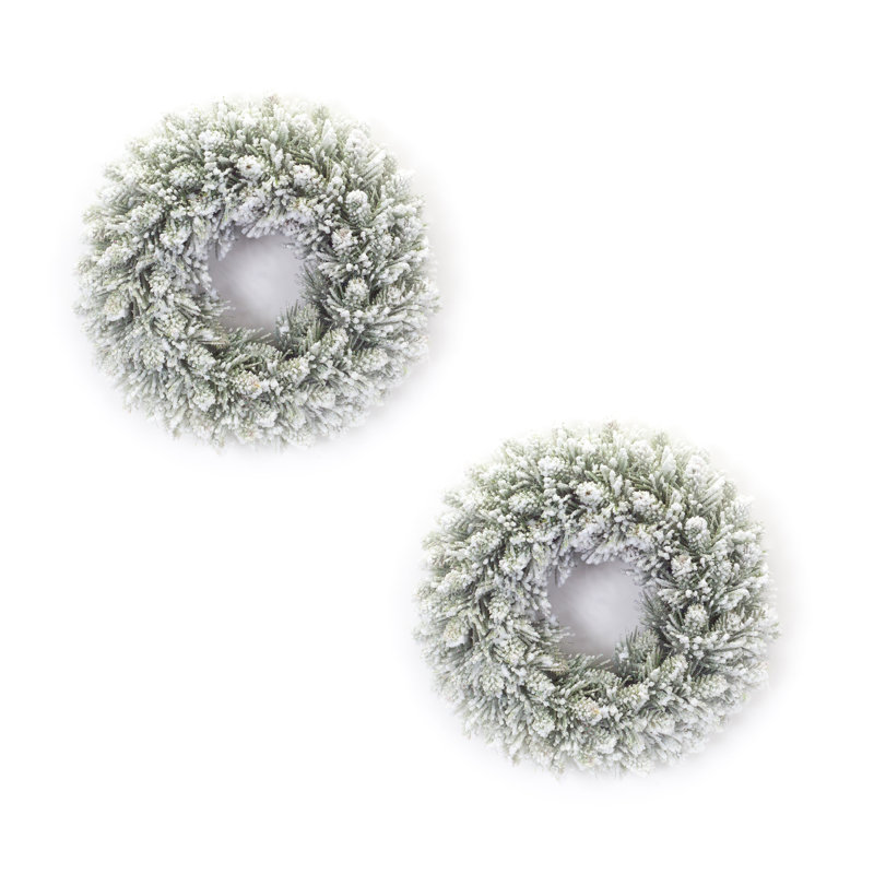Couronne en plastique floquée 11 po