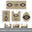 4 Piece Soft Absorbent Microfiber Bath Rug Set With Non-Slip Backing-349535212