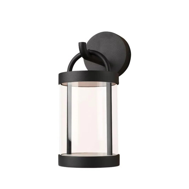 Outdoor Wall Light IP65 Waterproof LED Wall Light Classic Wall Light Circular Lighting Gray, Gray