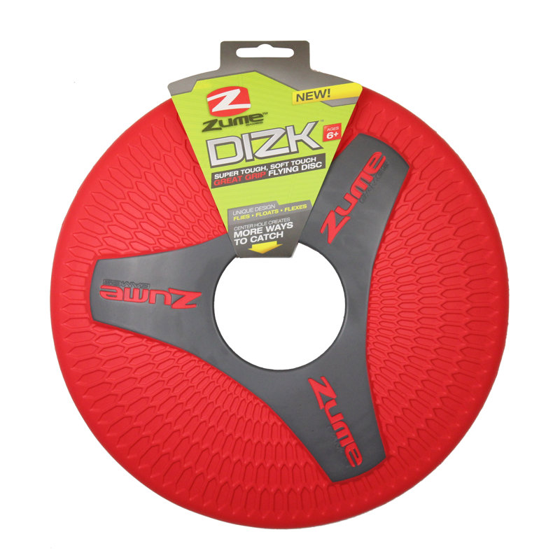 Jeu de frisbee, Rouge