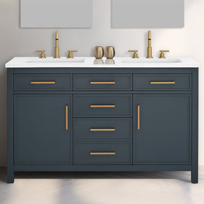 Meuble-lavabo double 54 po Wenniah