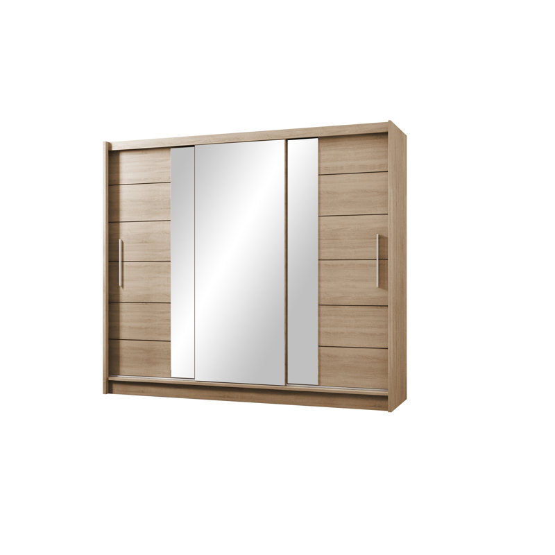 Bhopal Manufactured Wood Wardrobe, Oak