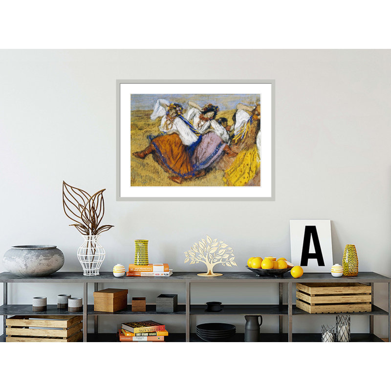 «Danseuses russes» par Edgar Degas, impression giclée encadrée, H 31,7 po x l 41,5 po