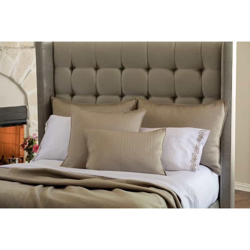 Retro Sham Set, Taupe