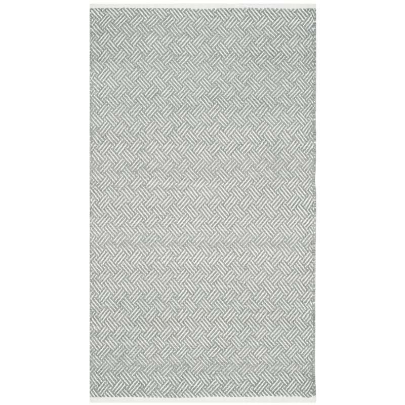 Tapis en coton tissé à plat Bryent, Rectangle 3 pi x 5 pi