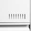 Classeur blanc pour bureau - 2 tiroirs verrouillables, design élégant - Tiroirs métalliques avec serrure pour ranger vos documents, fini anti-rayures