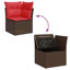 55cm Wide Patio Sofa with Cushions