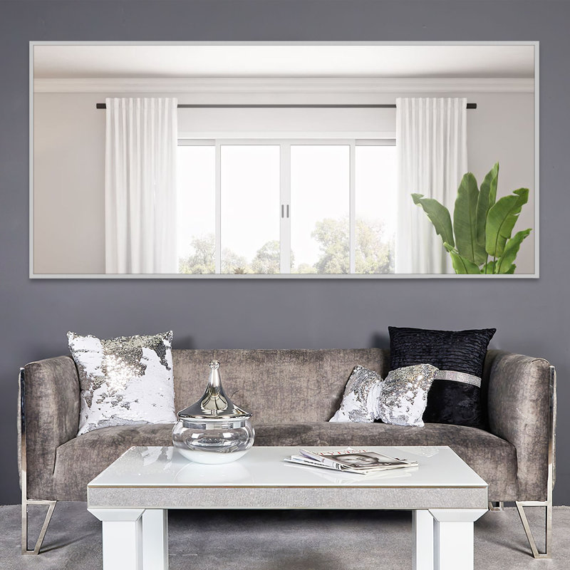 Miroir pleine grandeur Nechama, Argent