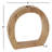 Femke 8'' H Wood Tabletop Candlestick