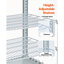 Vitrine réfrigérée, vitrine de comptoir à pâtisserie de 3 pieds cubes / 85 L, réfrigérateur commercial à 3 niveaux avec éclairage DEL, refroidissement TURBO, refroidissement à l'air sans givre, pour la boulangerie et la pâtisserie