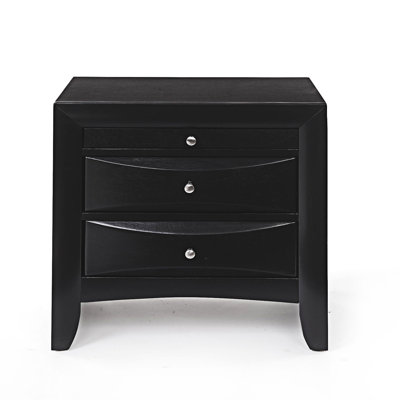 3-Drawer Nightstand