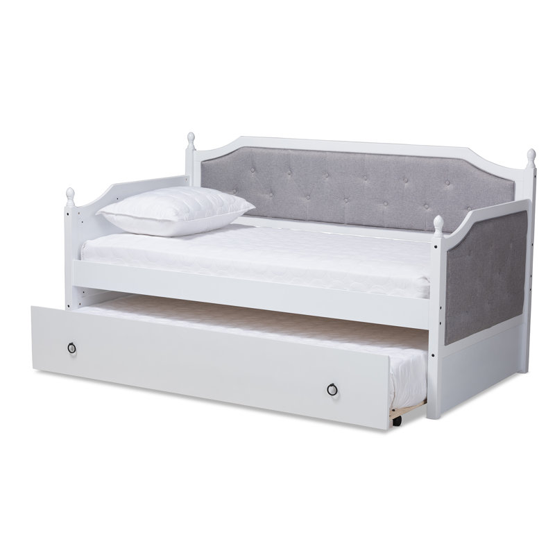 Lit de jour avec couchette Eugonda, Blanc