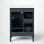 Meuble-lavabo autoportant 24 po avec lavabo en céramique, rangement rabattable et 2 tiroirs, transitionnel, petit espace-1360208983