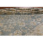 Tapis floral floral gris Oushak 9 x 12