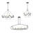 Merion 8 - Light Dimmable Wagon Wheel Chandelier