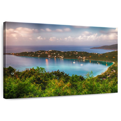 Panorama nocturne de Nicci Magens Bay