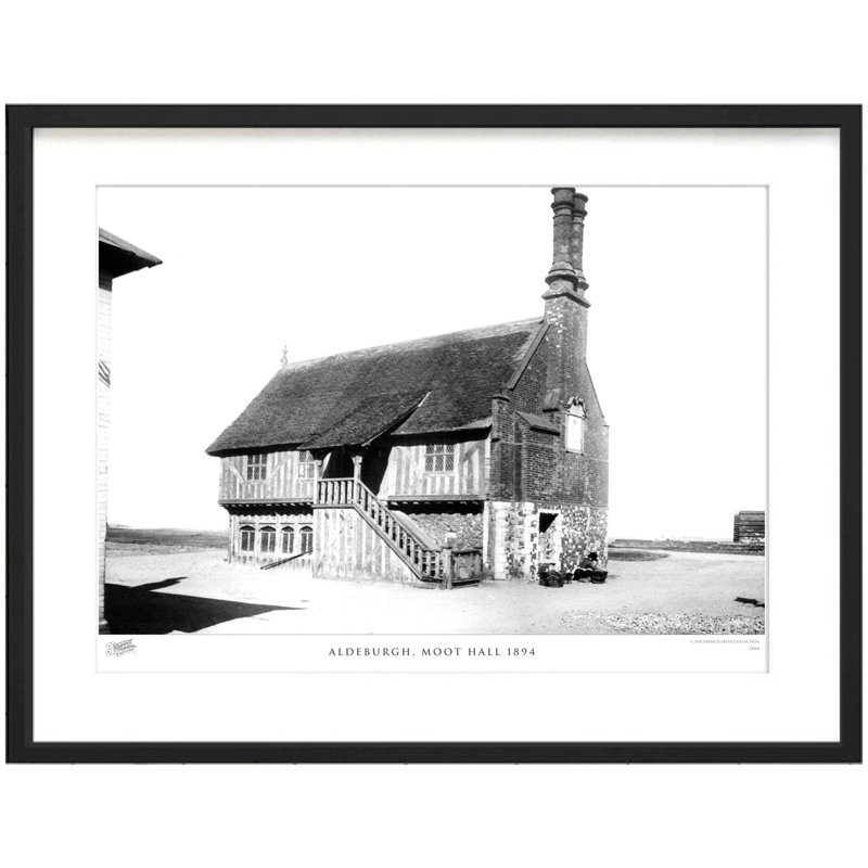 Aldeburgh, Moot Hall 1894 - Single Picture Frame Print, 60cm H x 80cm W x 2.3cm D