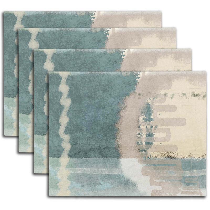 Napperon abstrait en polyester