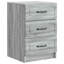 43cm W Manufactured Wood Bedside Table-1307023094