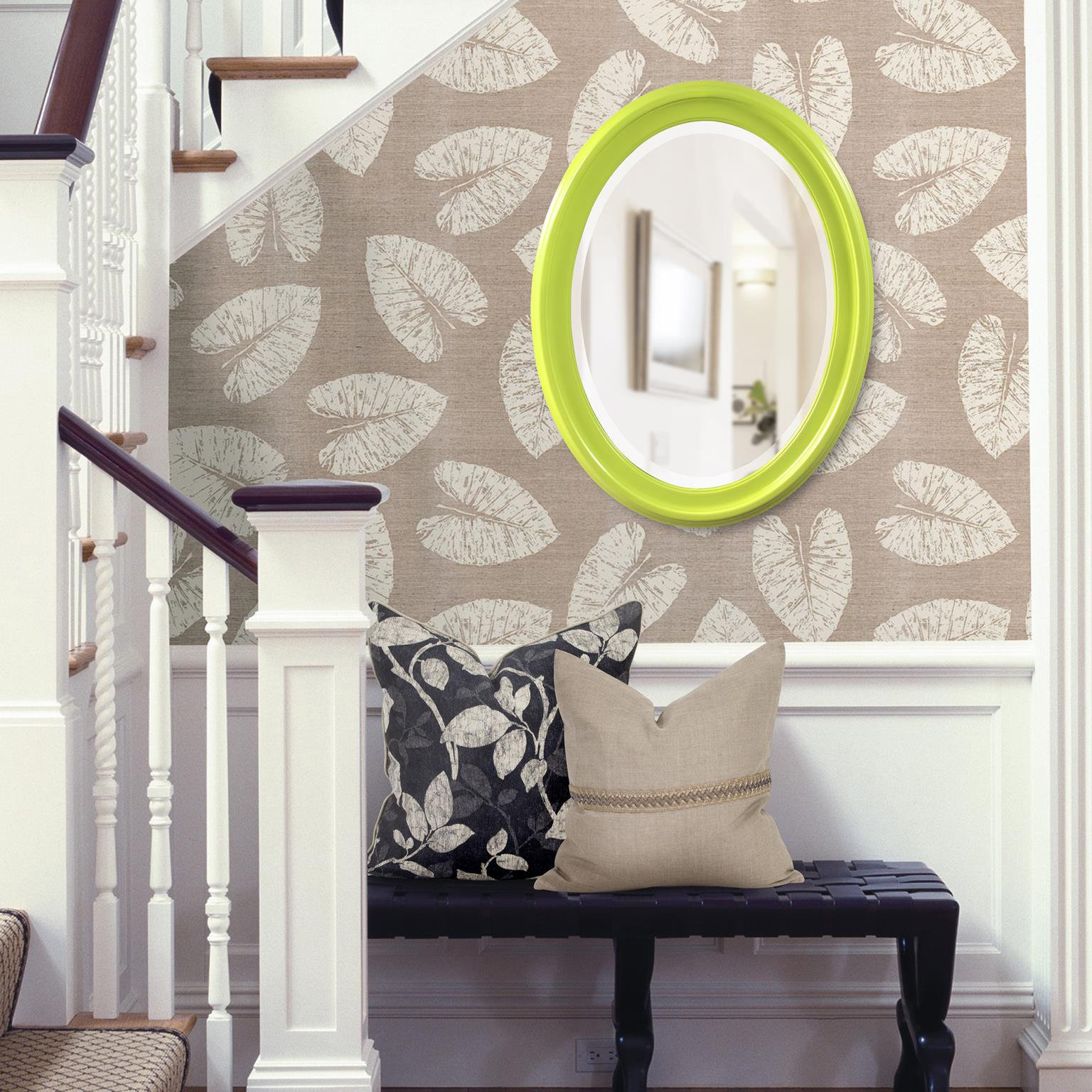 Borna 25" Mirror, Green