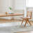 Modern solid wood acrylic dining table set-108582150