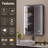 Aluminum Framed Lighted LED Bathroom Vanity Mirror with Anti-Fog 3 Colors Temperature & Dimmable Light Bathroom Vanity Mirror-1847542768-1847542769