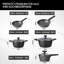 Lythrodontas 8 - Piece Aluminum Cookware Set
