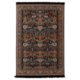 Burano Hand Knotted Wool Geometric Area Rug