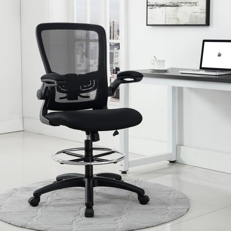 https://assets.wfcdn.com/im/99383306/resize-h755-w755%5Ecompr-r85/1124/112486926/Flip+Top+Ergonomic+Mesh+Drafting+Swivel+Desk+Chair+Lumbar+Support%2C+Height+Adjustable+with+Foot+Ring.jpg
