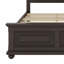 Lit en bois de style champêtre rétro-541325716-541325714