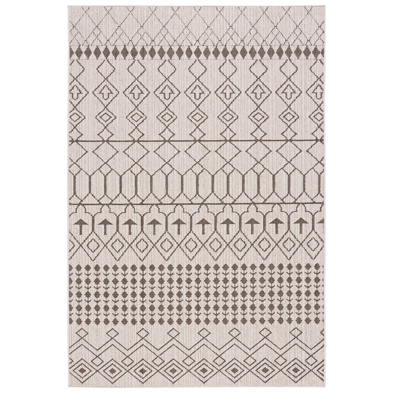 Global Southwestern Indoor/Outdoor Area Rug, Rectangle 4' x 6'
