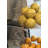 3-Tier Copper Kitchen Hanging Fruit Baskets, 32 Inches