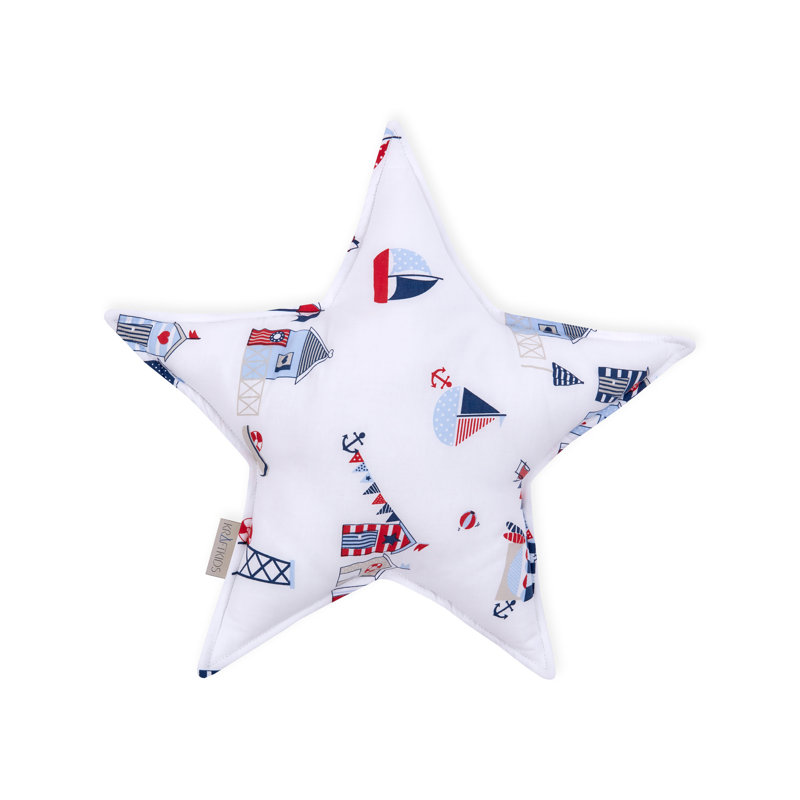 Strandhäuschen Geometric Novelty Throw Cushion