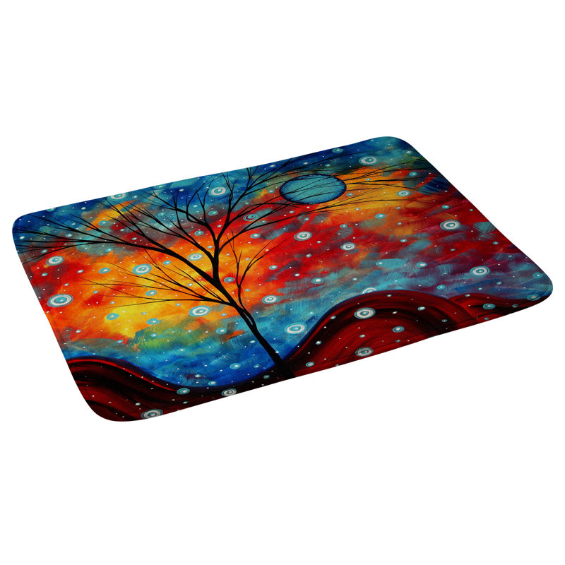Tapis pour salle de bain summer snow