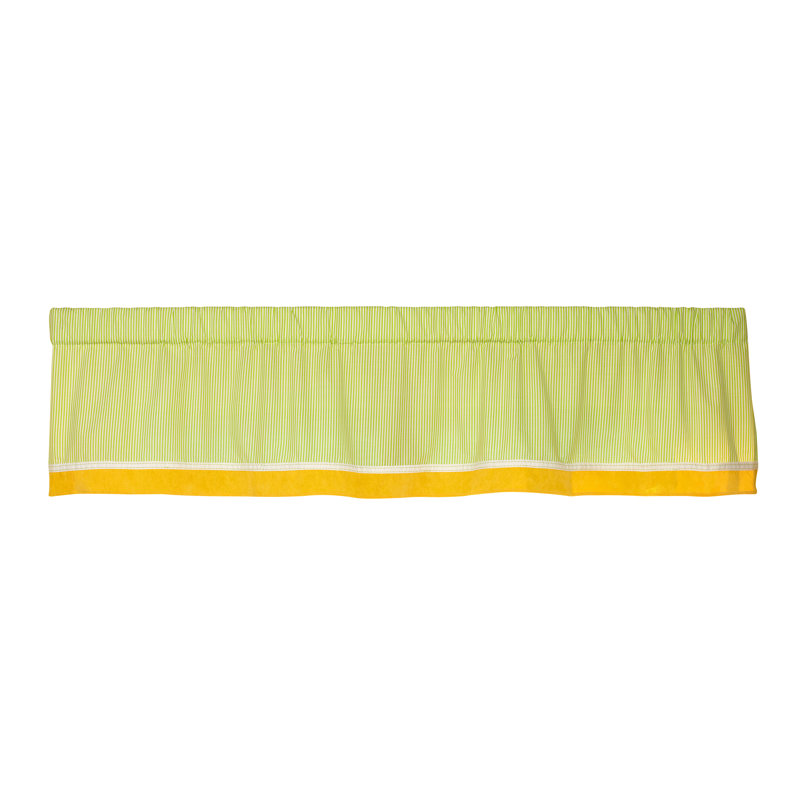 Animal Striped Tailored Window Valance