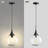 1 - Light Single Pendant With Clear Glass-1260606666