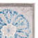 Tapis beige / bleu Kellems
