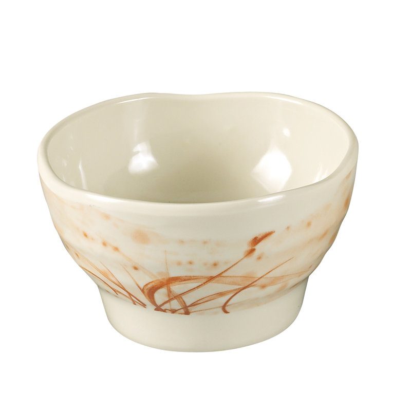 Orchis 8 oz. Melamine Rice Bowl