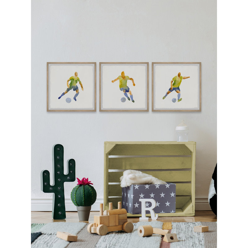 Eagle 3 Piece Wrapped Canvas Print, 81cm H x 244cm W