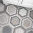 Traffic Hex 9" x 10" Porcelain Patterned Wall & Floor Tile